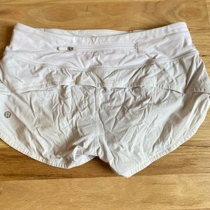 Lululemon White Size 2 Speed Ups
